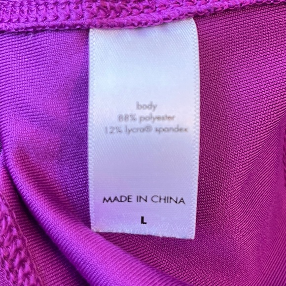 Lucy Athletic Zip-Up Jacket Purple Size Large - Picture 9 of 10